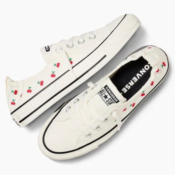 Converse Shoes - Converse All Star Chuck Taylor Shoreline Slip-on Shoes Women's Cherries 7/7.5